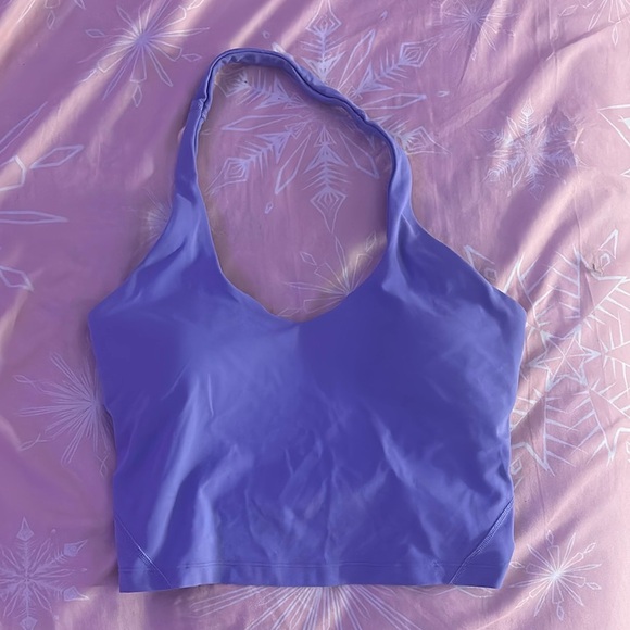 lululemon athletica Purple Halter Tank Top - Picture 1 of 1